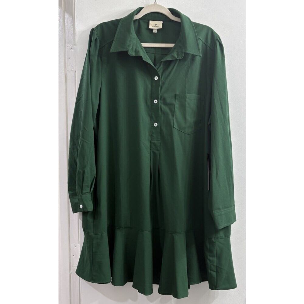 Tuckernuck Green Mini Dress